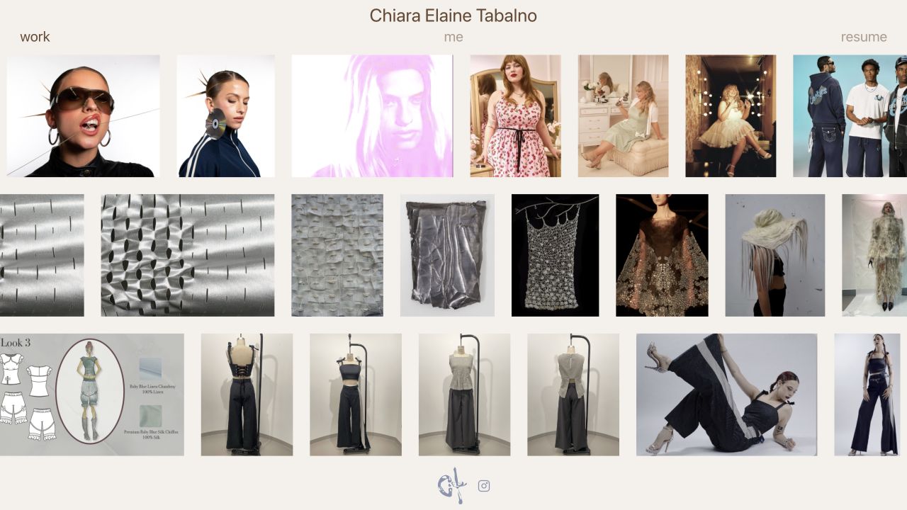 Chiara Elaine website